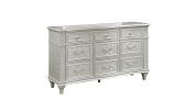 Paris Dresser Made with Wood in Metallic Gray