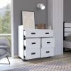 Dresser Wuuman, Bedroom, White
