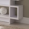 ID USA 161531 Two Tier Display Cabinet White