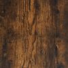 Console Table Smoked Oak 39.8"x12"x29.5" Engineered Wood
