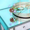 FCH Three Drawers Mirror Table Dressing Table Console Table