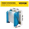 VEVOR Attic Steps Pull Down 12 Steps Attic Stairs, Alloy Attic Access Ladder, Blue Pulldown Attic Stairs, Wall-mounted Folding Stairs for Attic, Retra