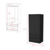 Armoire Closher, Bedroom, Black