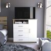 Dresser Beaufort, Bedroom, Light Oak / White
