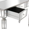 FCH Three Drawers Mirror Table Dressing Table Console Table