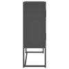 Highboard Anthracite 31.5"x13.8"x39.4" Steel