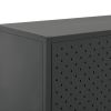 Highboard Anthracite 31.5"x13.8"x39.4" Steel