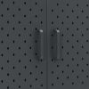 Highboard Anthracite 31.5"x13.8"x39.4" Steel