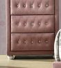 ACME Reggie Chest, Pink Fabric 30826