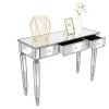 FCH Three Drawers Mirror Table Dressing Table Console Table
