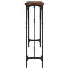 Console Table Smoked Oak 70.9"x9.1"x29.5" Engineered Wood