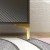 Accent Cabinet with 2 Doors,Modern Entryway Storage Cabinet with Shelves - Black