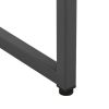 Highboard Anthracite 31.5"x13.8"x39.4" Steel