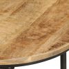 Nesting Tables 3 pcs Solid Rough Wood Mango