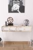Ardeno Metal Legs Wood Base Console Table