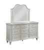 Paris Dresser Made with Wood in Metallic Gray