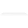 Floating Wall Shelf White 35.4"x9.3"x1.5" MDF