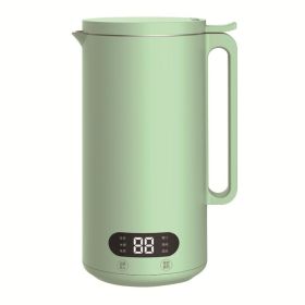 Mini Wall Breaker Household Soymilk Machine Filter Free Small Heating Bass (Option: Green-6key multifunctional-South African)