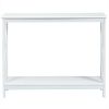 2-Tier Console X-Design Sofa Side Accent Table