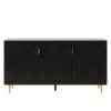 Modern TV Stand for TV up to 70 inch, Media Entertainment Center, Console Table with Adjustable Shelves,Storage Sideboard Cabinet for Living Room