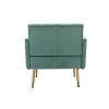 COOLMORE Accent Chair ,leisure single sofa with Rose Golden feet