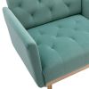 COOLMORE Accent Chair ,leisure single sofa with Rose Golden feet