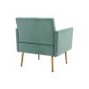 COOLMORE Accent Chair ,leisure single sofa with Rose Golden feet